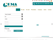 Tablet Screenshot of gemainmo.com